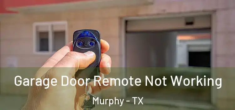  Garage Door Remote Not Working Murphy - TX