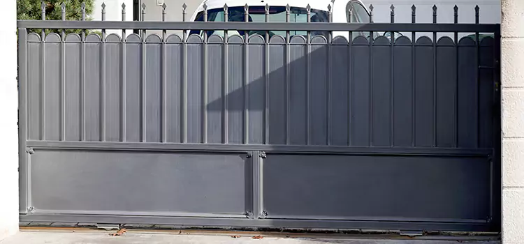 Metal Driveway Gate Installation Murphy